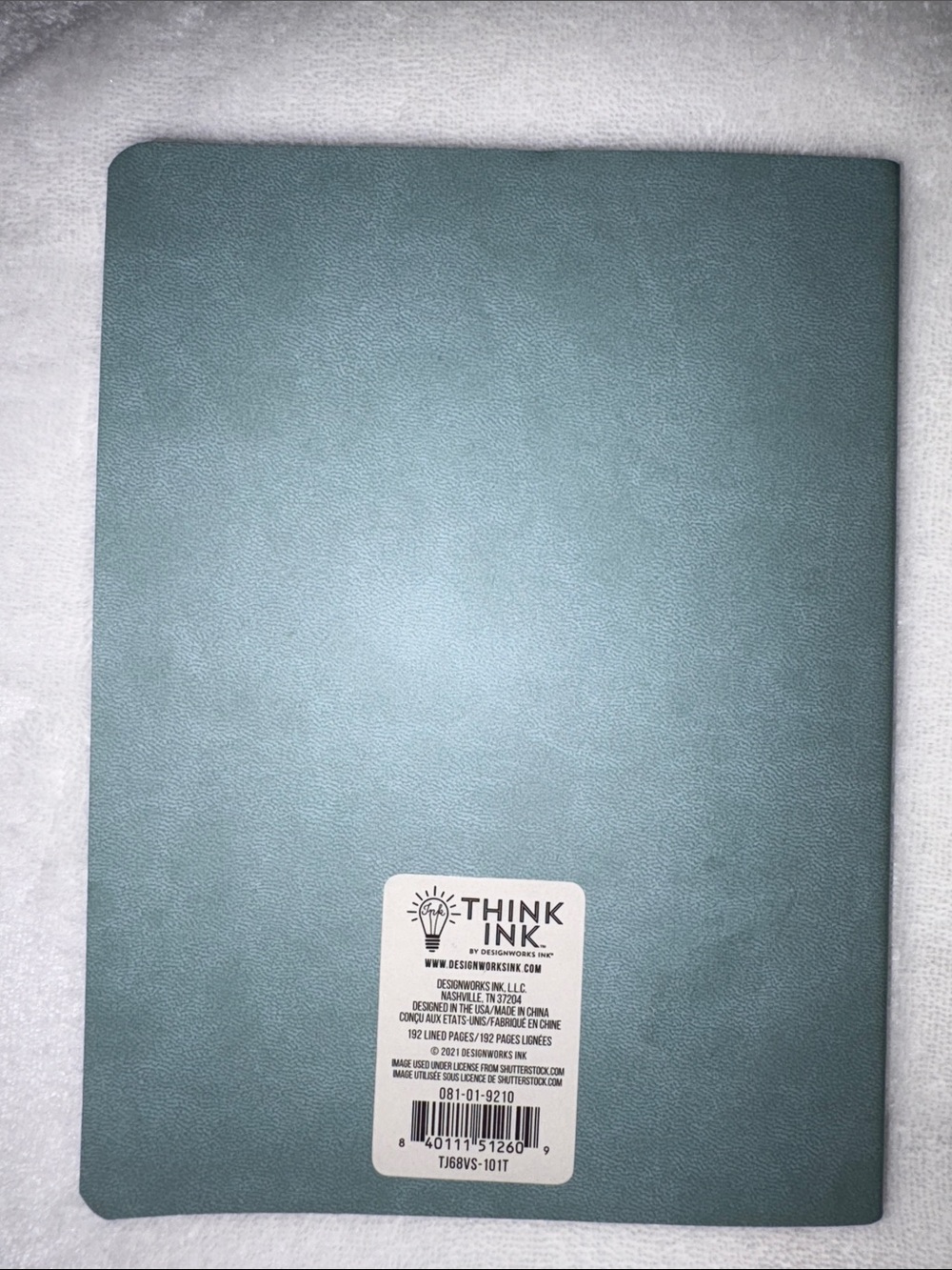Think Ink Teal “Reflections” Journal - Picture 2 of 7